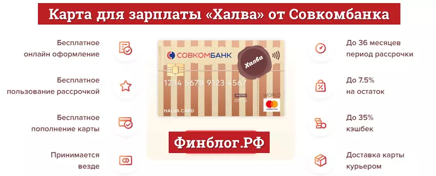 Зарплатная карта бесплатно от Совкомбанка